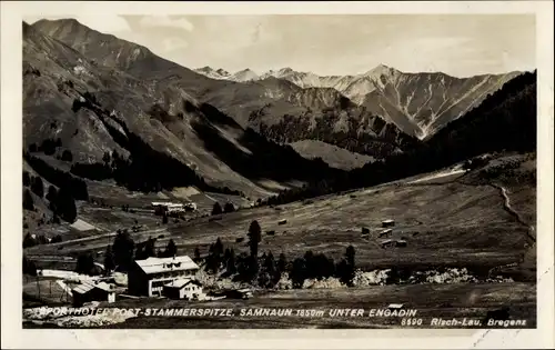 Ak Samnaun Kt. Graubünden Schweiz, Sporthotel, Unter Engadin