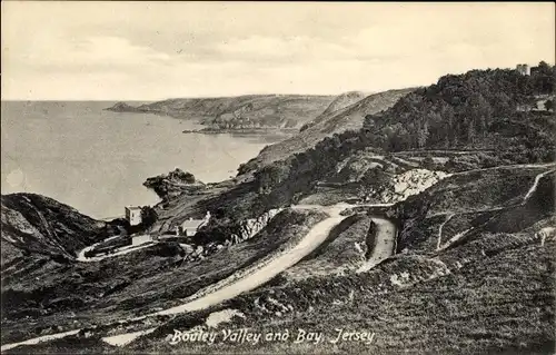 Ak-Kanalinsel-Jersey, Bouley Valley und Bay