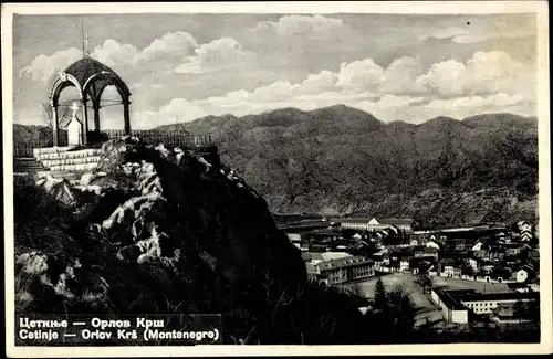 Ak Цетиње Cetinje Montenegro, Orlov Krs