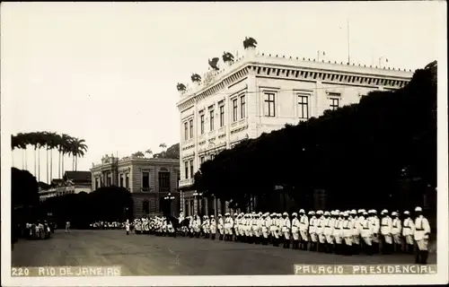 Ak Rio de Janeiro Brasilien, Palacio Presidencial