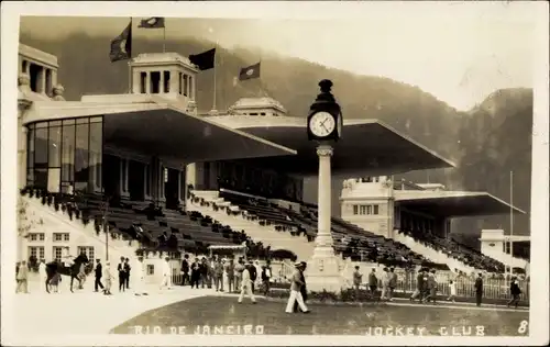 Ak Rio de Janeiro Brasilien, Jockey Club