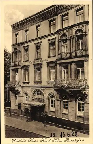 Ak Kassel in Hessen, Christliches Hospiz, Kleine Rosenstraße 4