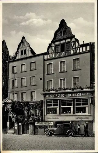 Ak Cochem an der Mosel, Gasthof Halbach