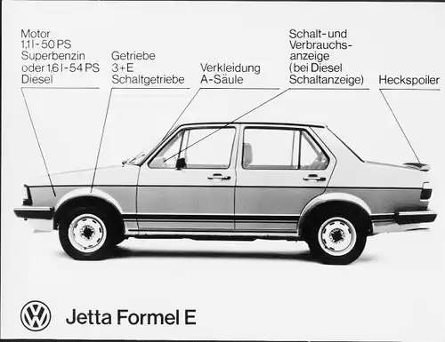 Foto Auto, VW Jetta, Formel E, Volkswagen, Heckspoiler