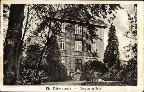 Ak Düsternbrook Kiel in Schleswig Holstein, Bergmann Haus