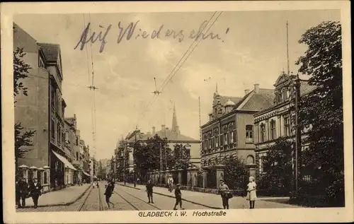 Ak Gladbeck im Ruhrgebiet Westfalen, Hochstraße, Kinder