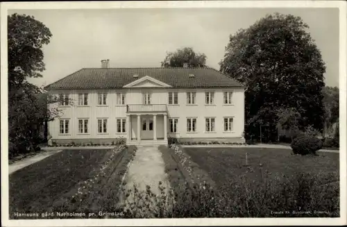 Ak Grimstad Norwegen, Hamsuns gård Nørholmen