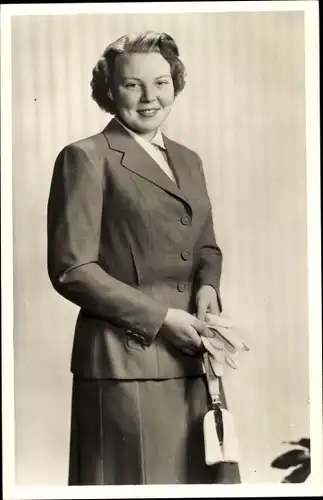 Ak Soestdijk, Prinzessin Beatrix der Niederlande, Portrait 1957