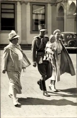 Ak Juliana der Niederlande, Prinz Bernhard