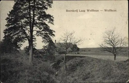 Ak Wolfheze Gelderland, Boerderij Laag Wolfheze