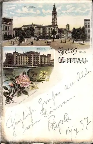 Litho Zittau in Sachsen, Johanneum, Kaserne