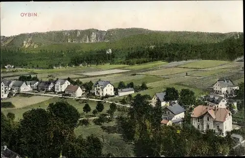 Ak Oybin in der Oberlausitz, Ortsansicht