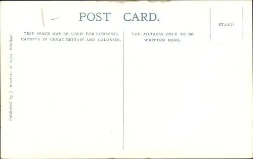 Ak Virginia Water Surrey England, The Waterfall