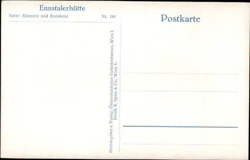 Ak Admont Steiermark, Ennstaler Hütte