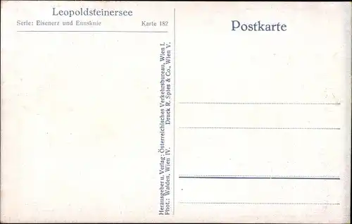 Ak Eisenerz Steiermark, Leopoldsteinersee