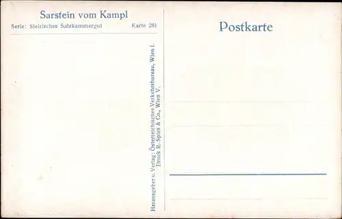 Ak Steiermark, Sarstein vom Kampl