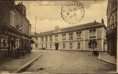 Ak Chartres Eure et Loir, Das Lyzeum von Saint-Michel
