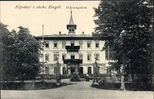 Ak Kipsdorf Altenberg im Erzgebirge, Erholungsheim