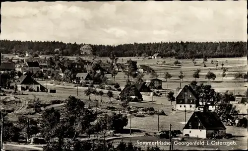 Ak Zinnwald Georgenfeld Altenberg im Erzgebirge, Ortsansicht