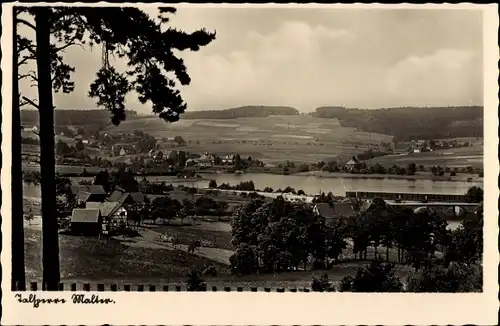 Ak Malter Dippoldiswalde, Talsperre Malter, Panorama