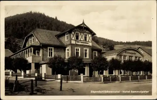 Ak Sitzendorf in Thüringen, Hotell Semmelpeter