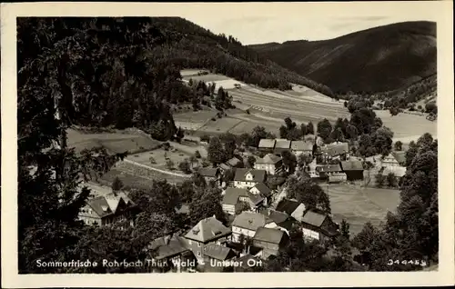 Ak Rohrbach in Thüringen, Ortspanorama