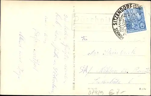 Ak Rohrbach in Thüringen, Ortspanorama