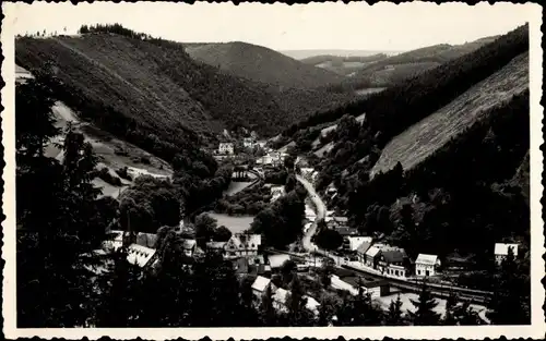 Ak Mellenbach Schwarzatal in Thüringen, Gesamtansicht