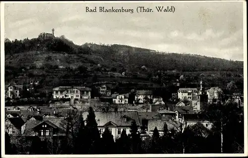 Ak Bad Blankenburg in Thüringen, Totalansicht