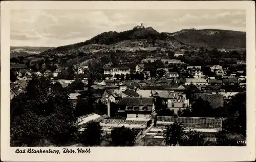 Ak Bad Blankenburg in Thüringen, Ortspanorama