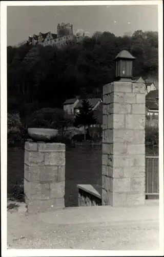 Foto Ak Erfurt in Thüringen, Blick zur Burg