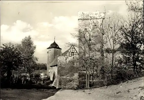 Ak Kapellendorf Weimarer Land, Wasserburg, Turm