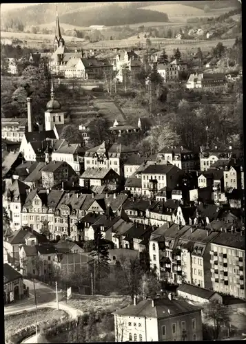 Ak Sebnitz Sächsische Schweiz, Stadtpanorama