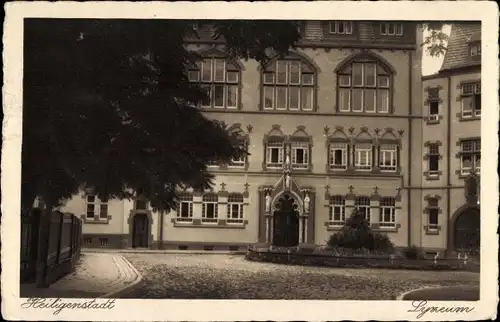 Ak Heilbad Heiligenstadt Eichsfeld Thüringen, Lyzeum