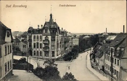 Ak Ronneburg in Thüringen, Friedrichstraße