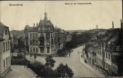 Ak Ronneburg in Thüringen, Friedrichstraße