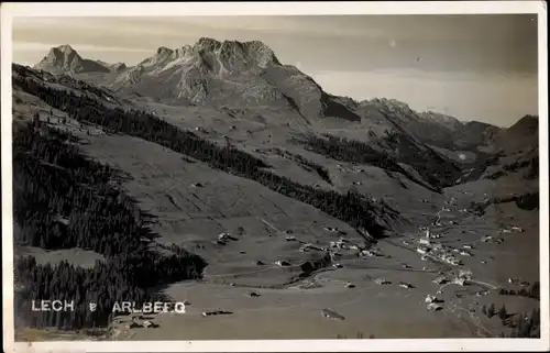 Ak Lech am Arlberg Vorarlberg, Gesamtansicht