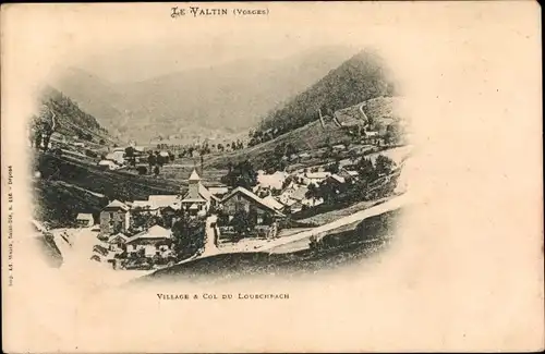 Ak Le Valtin Vosges, Village et Col du Louchpach