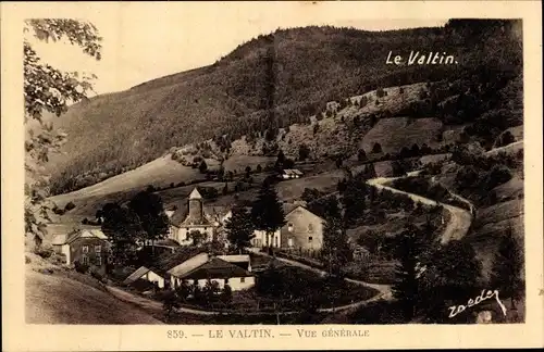 Ak Le Valtin Vosges, Vue generale