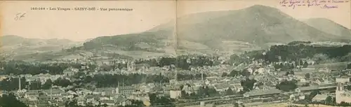 Klapp Ak Saint Dié des Vosges, Vue panoramique
