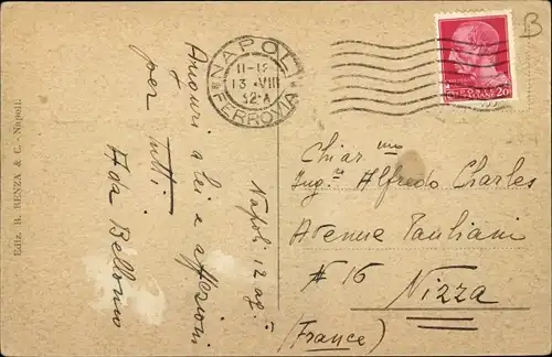 Ak Napoli Neapel Campania, Via Piliero e Porto mercantile