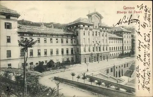Ak Genova Genua Liguria, Albergo dei Foueri