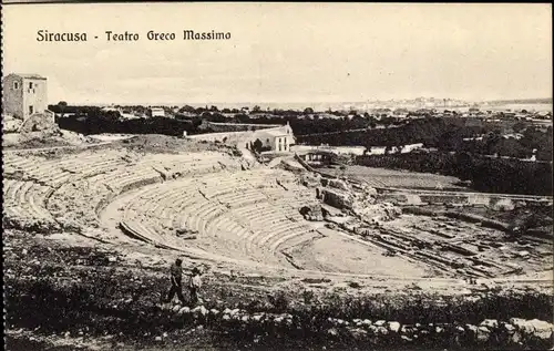 Ak Siracusa Syrakus Sizilien, Teatro Greco Massimo