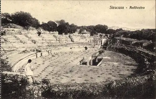 Ak Siracusa Syrakus Sizilien, Anfiteatro