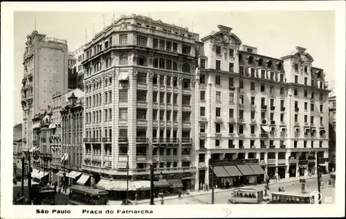 Ak São Paulo Brasilien, Praca do Patriarcha