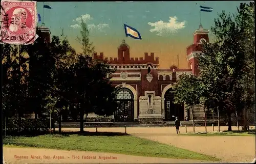 Ak Buenos Aires Argentinien, Tiro Federal Argentino