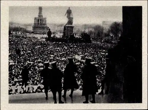 Sammelbild Geschichte der deutschen Arbeiterbewegung Teil III, Bild 12 Demonstration Berlin 1920