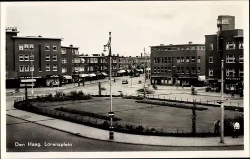 Ak Den Haag Südholland Niederlande, Lorenzplein