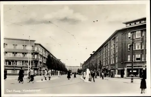 Ak Den Haag Südholland Niederlande, Vondelstraat