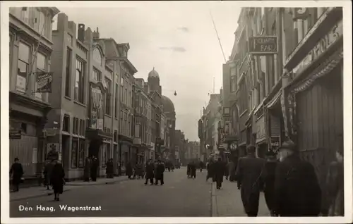 Ak Den Haag Südholland Niederlande, Wagenstraat